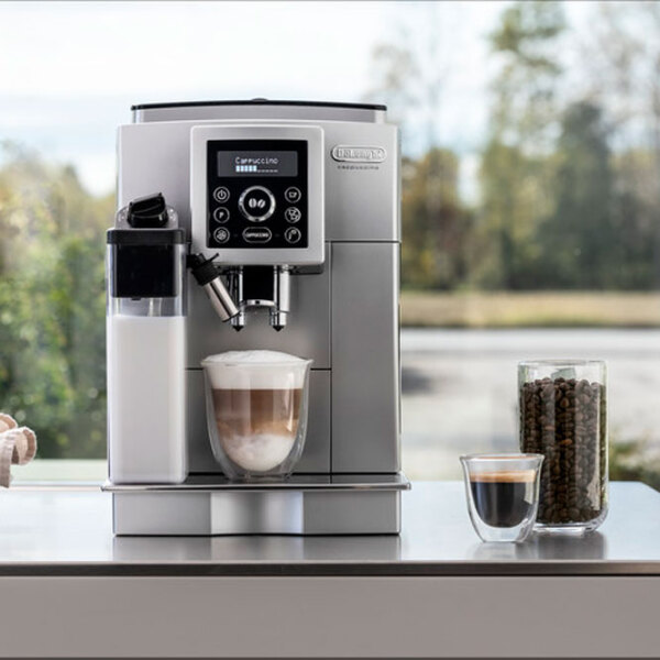 Кофемашина DeLonghi ECAM23.460S Серебряный 1450 Вт, 1.8 л, Бойлер photo 3