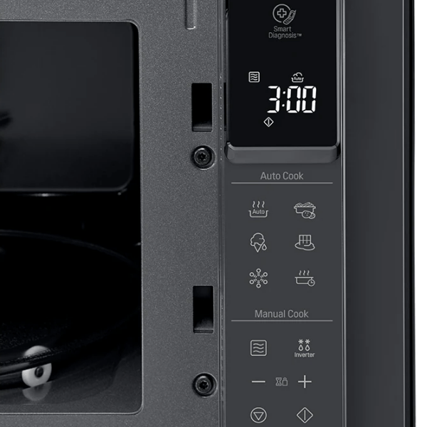 Cuptor cu microunde LG MS2595DIS Black Solo, 25 l, 1000 W photo 6