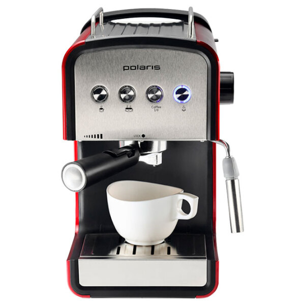 Aparat de cafea Polaris PCM 1516E Red 850 W, 1.2 l, photo 3