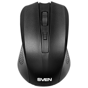 Mouse Sven RX-400 Black Fără fir, 1400 dpi