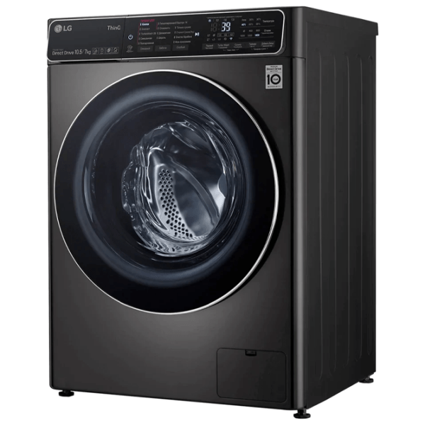 Mașină de spălat cu uscător LG F4T9RC9P Platinum 10.5 kg, 1400 rpm, A (old) photo 3