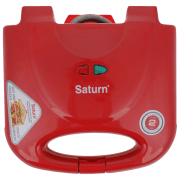 Aparat pentru sandvișuri Saturn ST-EC1082 Red 750 W, Cantitatea de sandwich-uri: 4