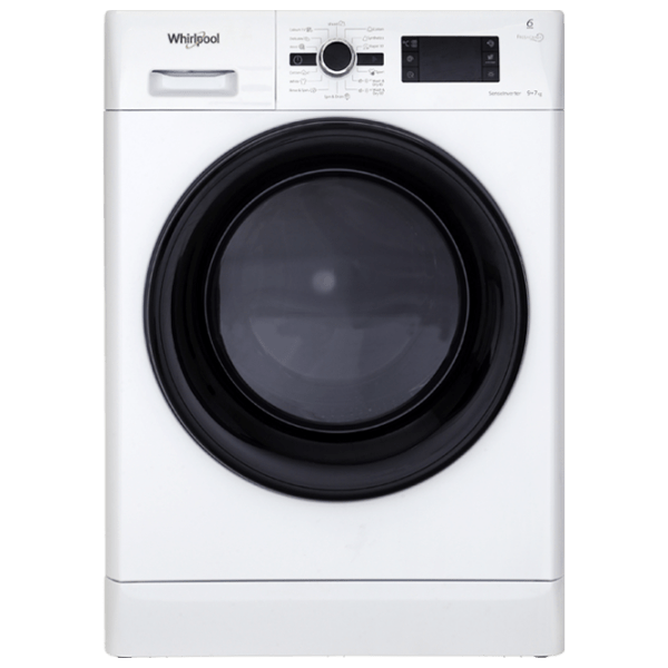 Mașină de spălat cu uscător Whirlpool FWDG97168B EU 9/ 6 White 9 kg, 1600 rpm, A photo 1