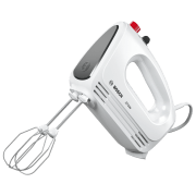 Mixer Bosch MFQ22100 White 375 W, Numărul de viteze: 4, Regim turbo