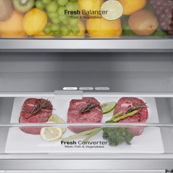 Frigider LG GA-B509MAUM Inox 277l/ No Frost, 107l/ No Frost, A++ photo 10