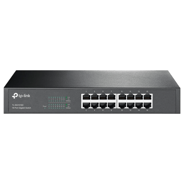 Switch TP-Link TL-SG1016D Gray 32 Gbit/ s photo 1