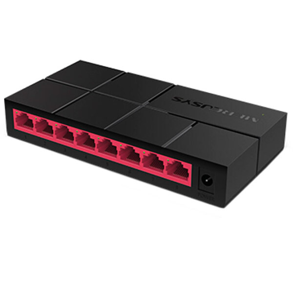 Switch Mercusys MS108G Черный  photo 2