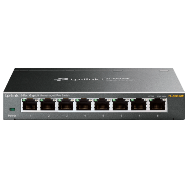 Switch TP-Link TL-SG108E Black 16 Gbit/ s photo 1