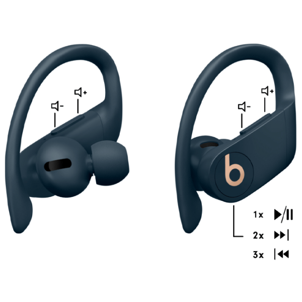 Căști Beats Powerbeats Pro Blue Fără fir / Sport / In ear photo 4