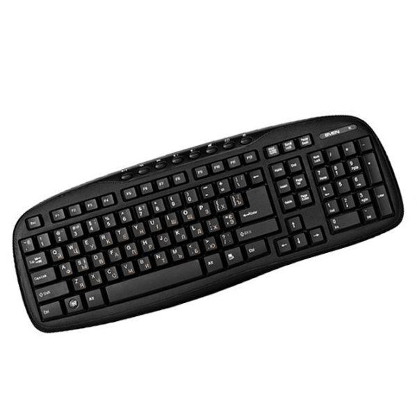 Tastatură Sven Comfort KB-C3600W Black Home and Office, Fără fir photo 2