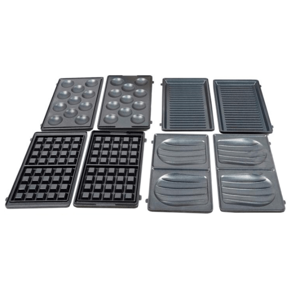 Aparat pentru sandvișuri Tefal SW854D16 Black 700 W, Cantitatea de sandwich-uri:  photo 2