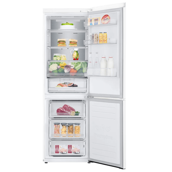 Frigider LG GA-B459MQQM White 234l/ No Frost, 107l/ No Frost, A++ photo 6