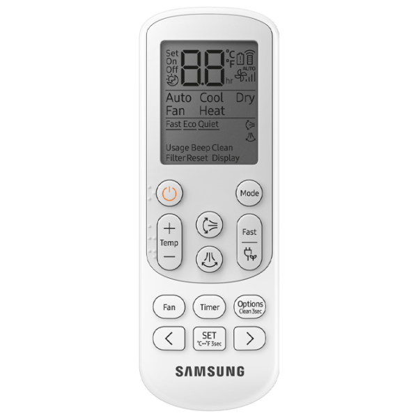 Aparat de aer condiționat Samsung AR12TXFYAWKNUA White 35 m² | 12000 BTU | White photo 5