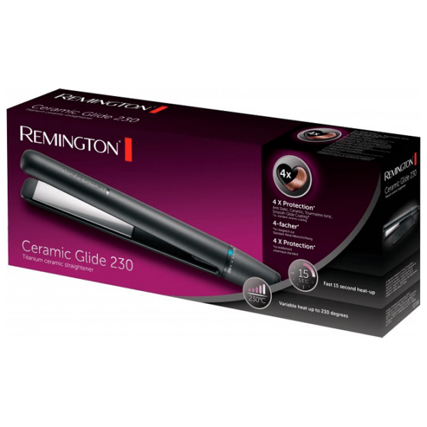 Placă de îndreptat părul Remington S3700 Black De ondulat / Ceramică / 230 °C photo 2