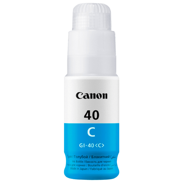 Cerneală pentru imprimantă Canon GI-40 Cyan  photo 1
