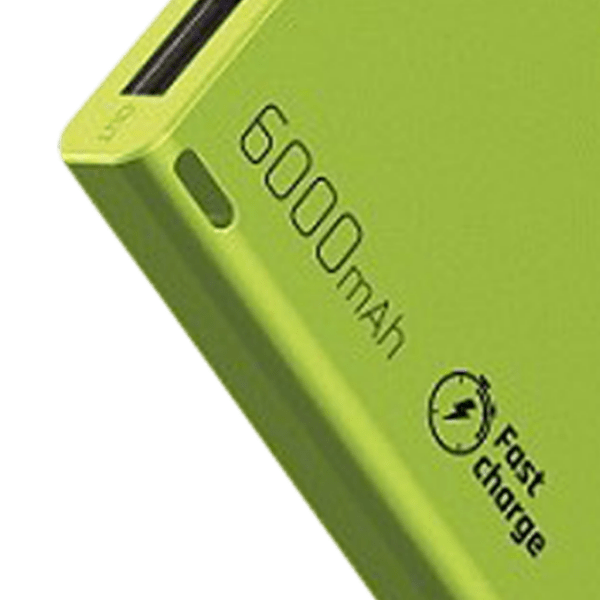 Power Bank 6000 мАч Maxcom THIN6000BK Зеленый  photo 2