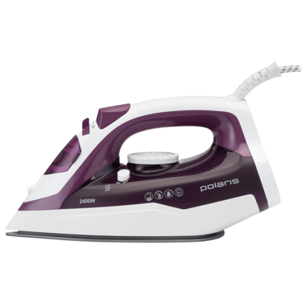 Fier de călcat Polaris PIR2478K Purple 2400 W, 45 g/ min, 0.3 l, Ceramică photo 2