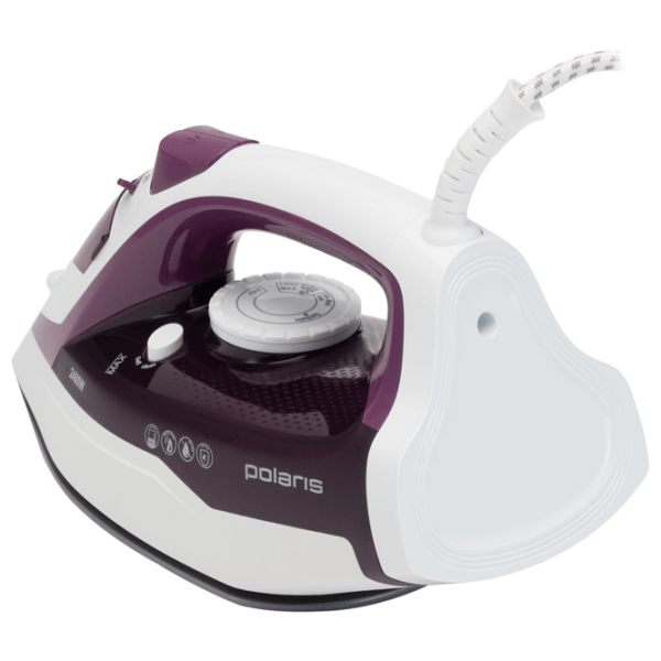 Fier de călcat Polaris PIR2478K Purple 2400 W, 45 g/ min, 0.3 l, Ceramică photo 4