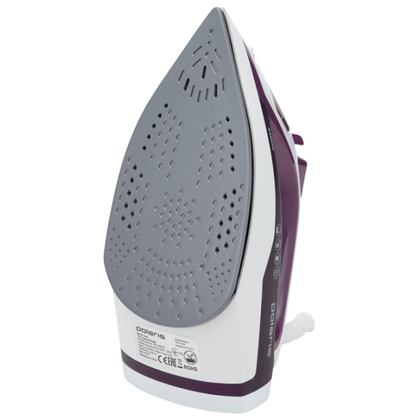 Fier de călcat Polaris PIR2478K Purple 2400 W, 45 g/ min, 0.3 l, Ceramică photo 5