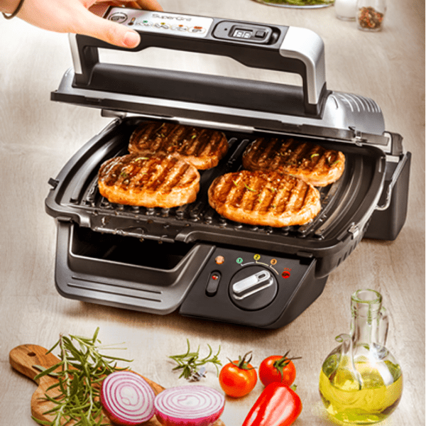 Tefal GC461B34 Нержавеющая сталь 2400 Вт, Контактный, Барбекю, photo 5