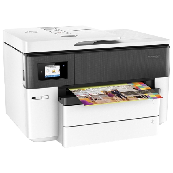 МФУ HP OfficeJet Pro 7740 Wide Белый Струйный, Цветная, 1200 x 1200 dpi photo 3