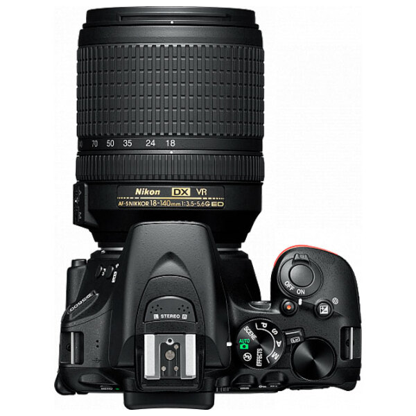 Cameră foto Nikon D5600 + AF-S 18-140 VR Kit Black CMOS, 24.78 MP, f/ 3.5 - f/ 5.6 photo 5