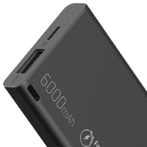 Power Bank 6000 мАч Maxcom THIN6000BK Черный  photo 4