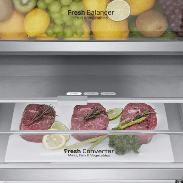 Frigider LG GA-B509SBUM Black 277l/ No Frost, 107l/ No Frost, A++ photo 11
