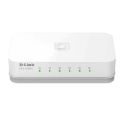 Switch D-Link DES-1005C/ B1A White 1 Gbit/ s