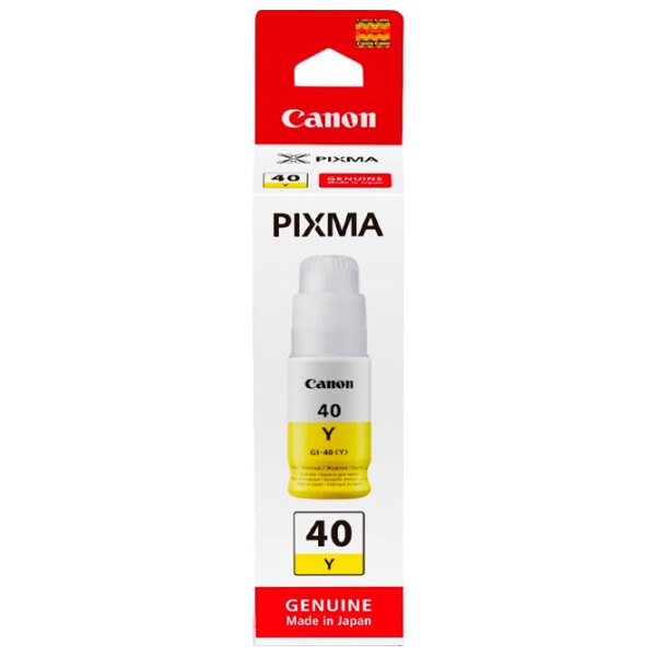 Cerneală pentru imprimantă Canon GI-40 Yellow  photo 2