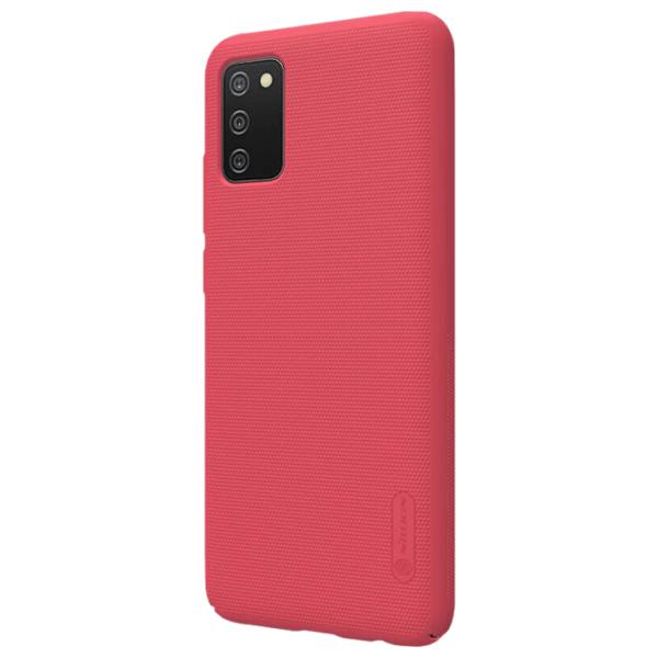 Чехол для смартфона Samsung Galaxy A02s (Frosted Shield) Красный Nillkin, TPU, Back photo 2