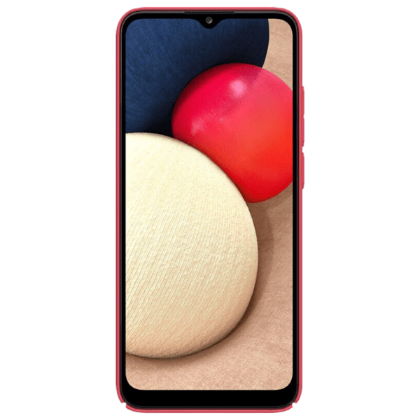 Чехол для смартфона Samsung Galaxy A02s (Frosted Shield) Красный Nillkin, TPU, Back photo 3