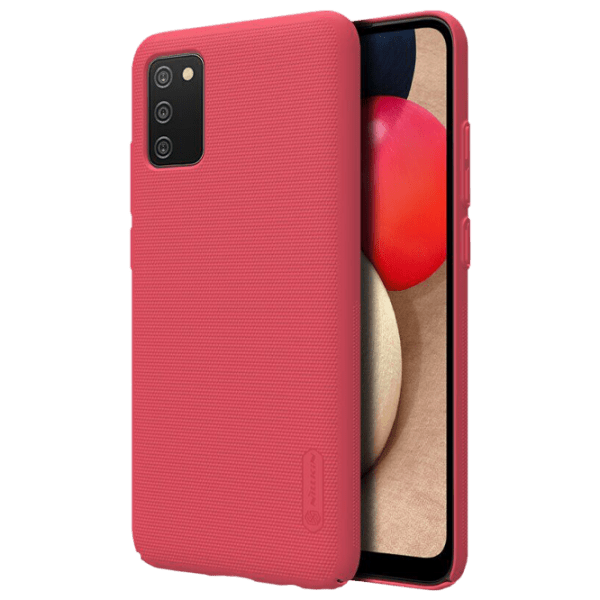 Чехол для смартфона Samsung Galaxy A02s (Frosted Shield) Красный Nillkin, TPU, Back photo 4