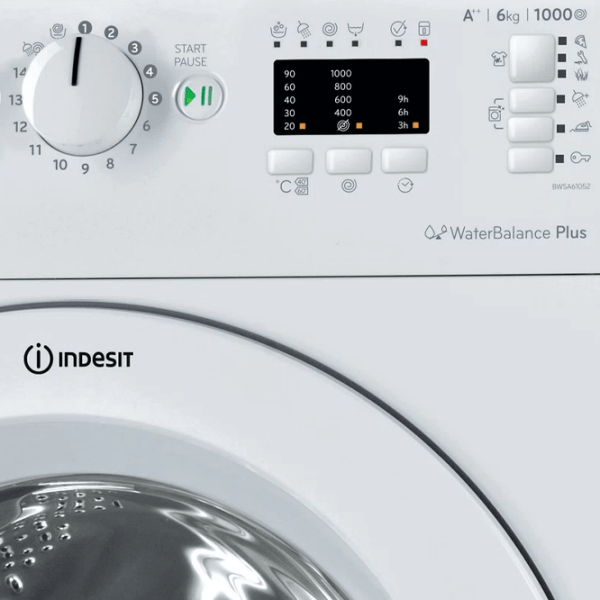 Mașină de spălat Indesit BWSE 61052 W UA White 6 kg, 1000 rpm, A++ photo 7