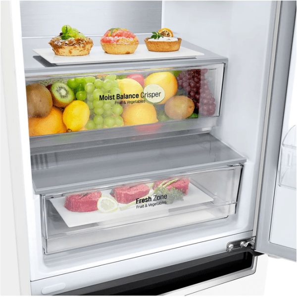 Frigider LG GA-B509MVQM White 277l/ Automat, 107l/ No Frost, A++ photo 8