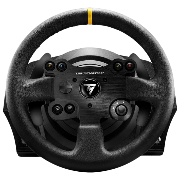Volan Thrustmaster TX Racing Wheel Leather Edition Black Cu fir / buttons photo 1