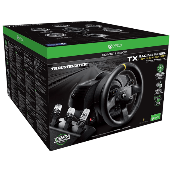 Volan Thrustmaster TX Racing Wheel Leather Edition Black Cu fir / buttons photo 5