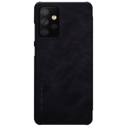 Чехол для смартфона Samsung Galaxy A72 (QIN) Черный Nillkin, Кожа, Flip Cover