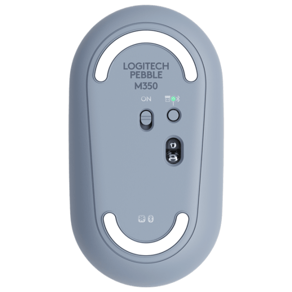 Mouse Logitech M350 Blue Fără fir, 1000 dpi photo 4