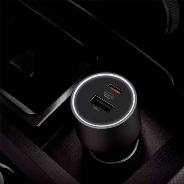 Автомобильное зарядное устройство Xiaomi Mi Car (CC07ZM) (100 Вт) Черный  / Черный photo 6