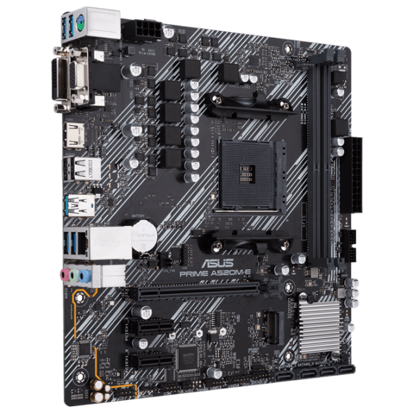 Материнская плата Asus PRIME A520M-E mATX  photo 2