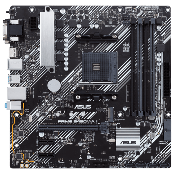 Материнская плата Asus PRIME B450M-A II mATX  photo 1
