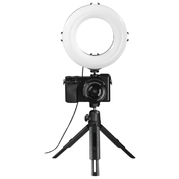 Trepied cu lampă Hama SpotLight Work Area 67 (4644) 170 mm Black  photo 2