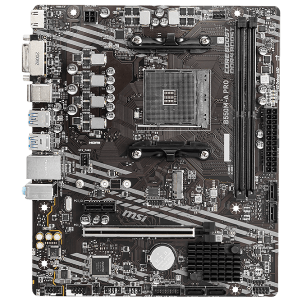Материнская плата MSI B550M-A PRO mATX  photo 1