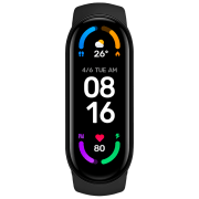 Фитнес-браслет Xiaomi Mi Band 6 Черный 1.56", 152 x 486, AMOLED
