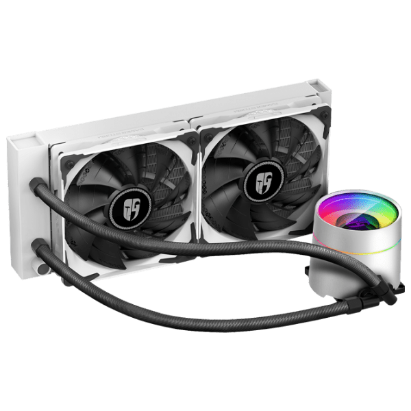 Cooler cu lichid Deepcool CASTLE 240 EX White  photo 2