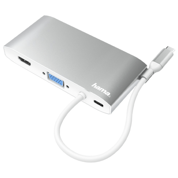 Adapter Hama 200111 Silver USB Type-C photo 2