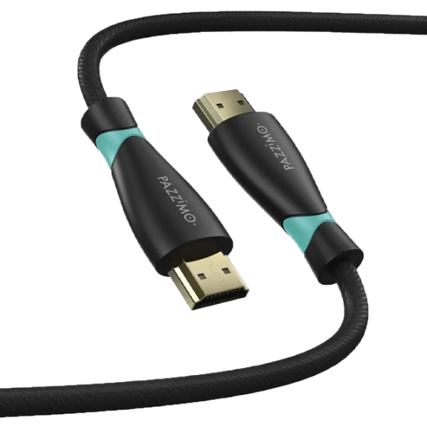 Cablu video Pazzimo 117502 HDMI/ HDMI Black  photo 1