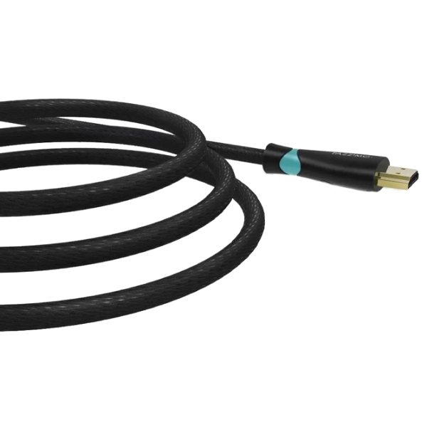 Cablu video Pazzimo 117502 HDMI/ HDMI Black  photo 2