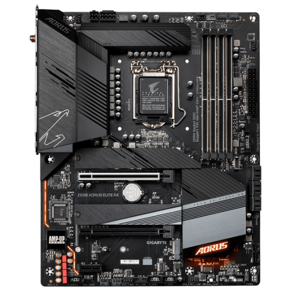 Материнская плата Gigabyte Z590 AORUS ELITE AX 1.0 ATX  photo 1